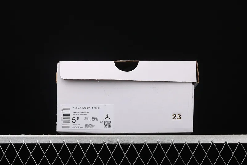 All categories Air Jordan Jordan series basketball shoes Air Jordan 1 Mid Air Jordan 1 Mid SE "Game Royal" AJ1 Joe 1 China White and Blue Deconstruction CV0152-401